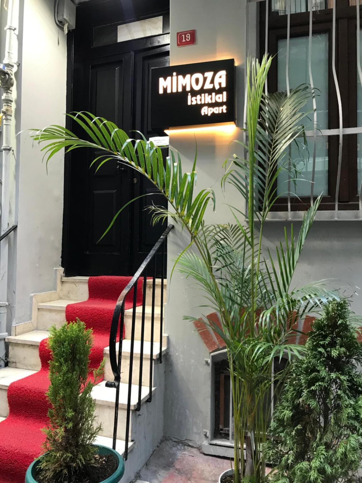 Mimoza Istiklal Apart Hotel Istambul Exterior foto
